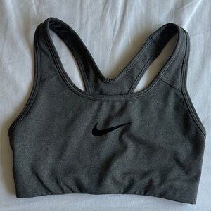 Nike Dri-Fit Gray Sports Bra